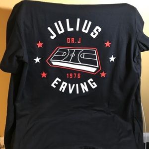 Dr. J Signature Tee 1976 Black/Red Men’s L